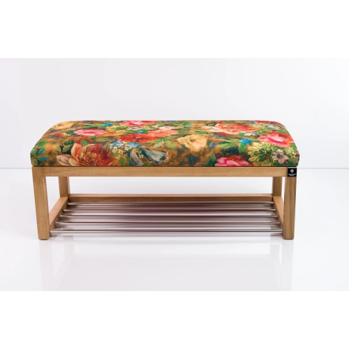 Ławeczka Pufa Tapicerowana Siedzisko Gładkie LEA 534 Rozmiary od 50 cm do 200 cm