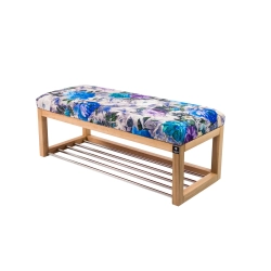 Ławeczka Pufa Tapicerowana Siedzisko Gładkie LEA 535 Rozmiary od 50 cm do 200 cm