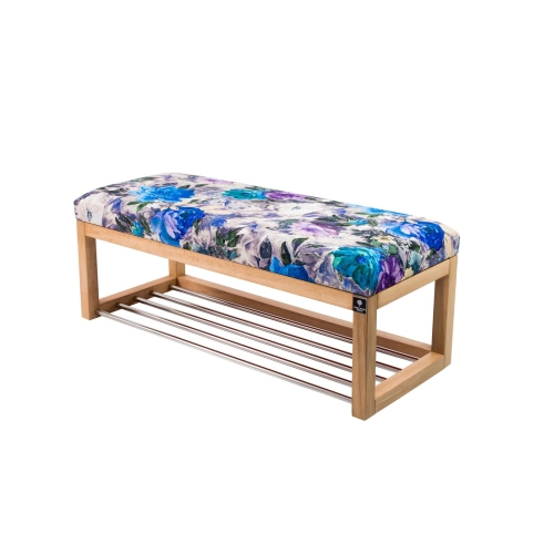 Ławeczka Pufa Tapicerowana Siedzisko Gładkie LEA 535 Rozmiary od 50 cm do 200 cm