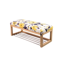 Ławeczka Pufa Tapicerowana Siedzisko Gładkie Marakesz 2381  LPG-4 Rozmiary od 50 cm do 200 cm