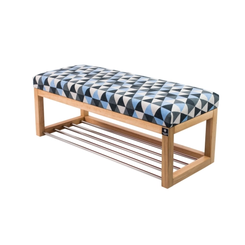 Ławeczka Pufa Tapicerowana Siedzisko Gładkie Mercure 04 Rozmiary od 50 cm do 200 cm