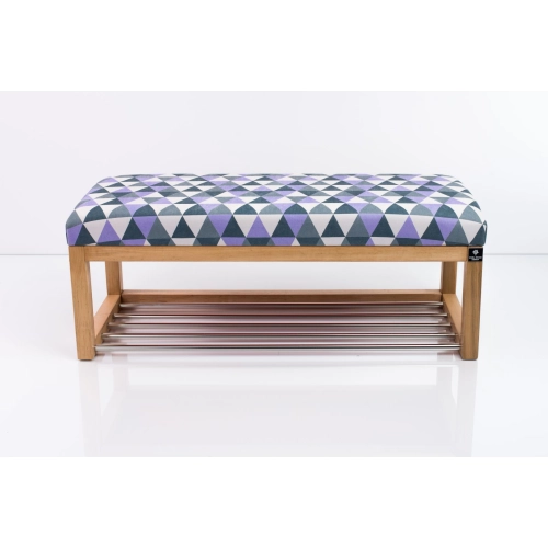 Ławeczka Pufa Tapicerowana Siedzisko Gładkie Mercure 05 Rozmiary od 50 cm do 200 cm