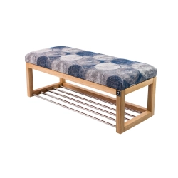 Ławeczka Pufa Tapicerowana Siedzisko Gładkie Nodo 1391 Rozmiary od 50 cm do 200 cm