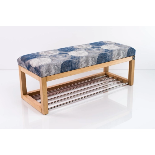 Ławeczka Pufa Tapicerowana Siedzisko Gładkie Nodo 1391 Rozmiary od 50 cm do 200 cm