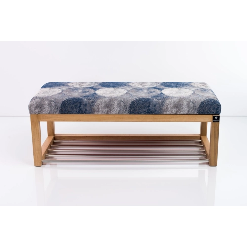 Ławeczka Pufa Tapicerowana Siedzisko Gładkie Nodo 1391 Rozmiary od 50 cm do 200 cm