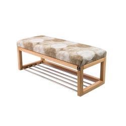 Ławeczka Pufa Tapicerowana Siedzisko Gładkie Nodo 1394 Rozmiary od 50 cm do 200 cm