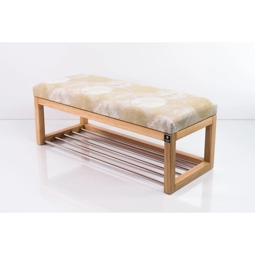 Ławeczka Pufa Tapicerowana Siedzisko Gładkie Nodo 1395 Rozmiary od 50 cm do 200 cm