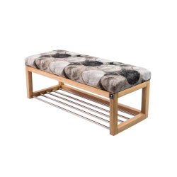 Ławeczka Pufa Tapicerowana Siedzisko Gładkie Nodo 1396 Rozmiary od 50 cm do 200 cm