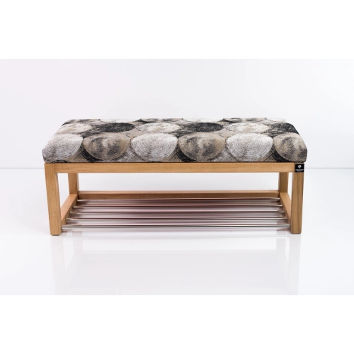 Ławeczka Pufa Tapicerowana Siedzisko Gładkie Nodo 1396 Rozmiary od 50 cm do 200 cm