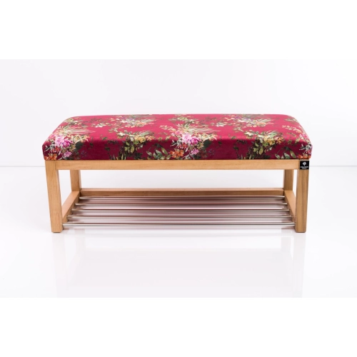 Ławeczka Pufa Tapicerowana Siedzisko Gładkie LPG-4 Paradis 02 Rozmiary od 50 cm do 200 cm