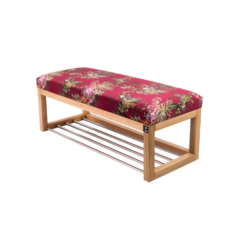 Ławeczka Pufa Tapicerowana Siedzisko Gładkie LPG-4 Paradis 02 Rozmiary od 50 cm do 200 cm