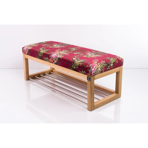 Ławeczka Pufa Tapicerowana Siedzisko Gładkie LPG-4 Paradis 02 Rozmiary od 50 cm do 200 cm