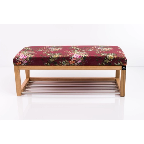 Ławeczka Pufa Tapicerowana Siedzisko Gładkie LPG-4 Paradis 03 Rozmiary od 50 cm do 200 cm