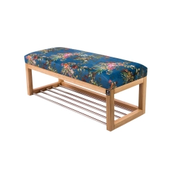 Ławeczka Pufa Tapicerowana Siedzisko Gładkie LPG-4 Paradis 05 Rozmiary od 50 cm do 200 cm