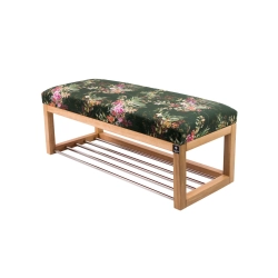 Ławeczka Pufa Tapicerowana Siedzisko Gładkie LPG-4 Paradis 09 Rozmiary od 50 cm do 200 cm