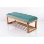 Ławka Pufa Tapicerowana Siedzisko Gładkie Mięta LPG-4 Rozmiary od 50 cm do 200 cm