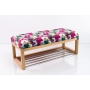 Ławeczka Pufa Tapicerowana Siedzisko Gładkie Print AA1 Rozmiary od 50 cm do 200 cm
