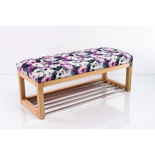 Ławeczka Pufa Tapicerowana Siedzisko Gładkie Print AA2 Rozmiary od 50 cm do 200 cm