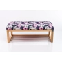 Ławeczka Pufa Tapicerowana Siedzisko Gładkie Print AA2 Rozmiary od 50 cm do 200 cm