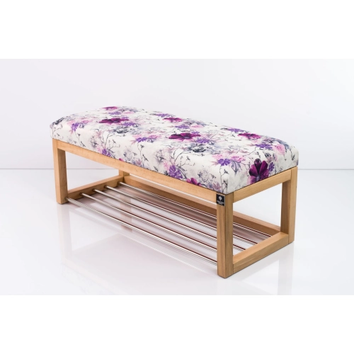 Ławeczka Pufa Tapicerowana Siedzisko Gładkie Print AB3 Rozmiary od 50 cm do 200 cm