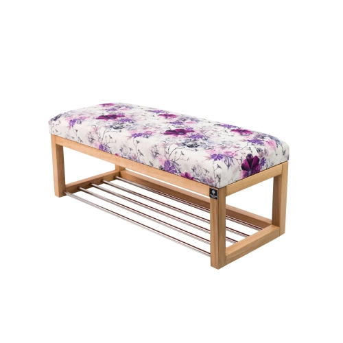 Ławeczka Pufa Tapicerowana Siedzisko Gładkie Print AB3 Rozmiary od 50 cm do 200 cm