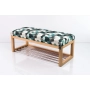 Ławeczka Pufa Tapicerowana Siedzisko Gładkie Print AC1 Rozmiary od 50 cm do 200 cm