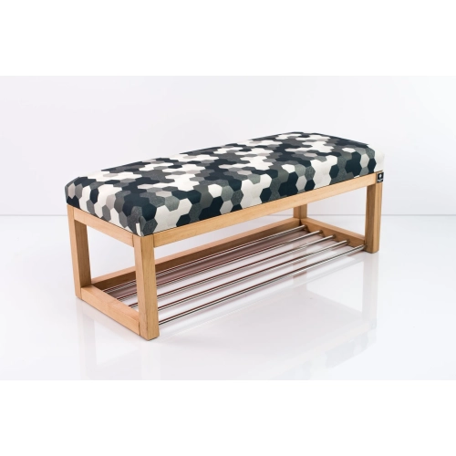 Ławeczka Pufa Tapicerowana Siedzisko Gładkie Print AC3 Rozmiary od 50 cm do 200 cm