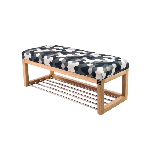 Ławeczka Pufa Tapicerowana Siedzisko Gładkie Print AC3 Rozmiary od 50 cm do 200 cm