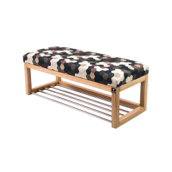 Ławeczka Pufa Tapicerowana Siedzisko Gładkie Print AC5 Rozmiary od 50 cm do 200 cm