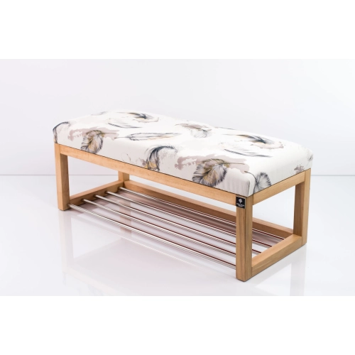 Ławeczka Pufa Tapicerowana Siedzisko Gładkie Secret 01 Rozmiary od 50 cm do 200 cm