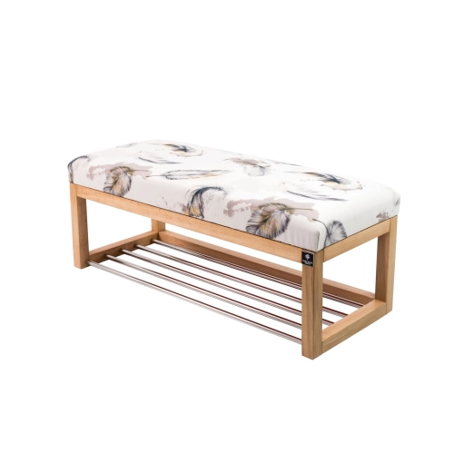 Ławeczka Pufa Tapicerowana Siedzisko Gładkie Secret 01 Rozmiary od 50 cm do 200 cm