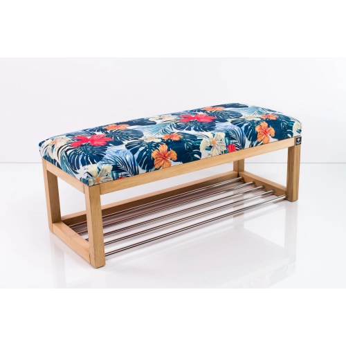 Ławeczka Pufa Tapicerowana Siedzisko Gładkie Tropic 03 Rozmiary od 50 cm do 200 cm