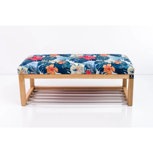 Ławeczka Pufa Tapicerowana Siedzisko Gładkie Tropic 03 Rozmiary od 50 cm do 200 cm