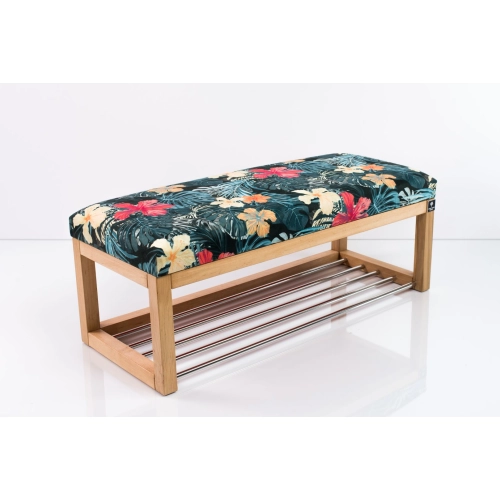 Ławeczka Pufa Tapicerowana Siedzisko Gładkie Tropic 04 Rozmiary od 50 cm do 200 cm