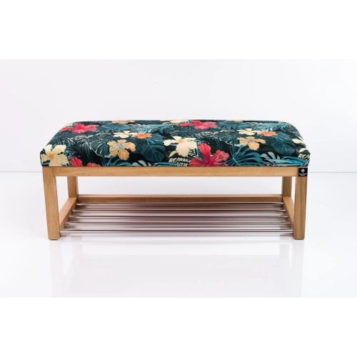 Ławeczka Pufa Tapicerowana Siedzisko Gładkie Tropic 04 Rozmiary od 50 cm do 200 cm