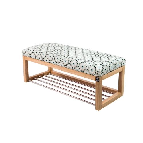 Ławeczka Pufa Tapicerowana Siedzisko Gładkie Mandala Koła LPG-4 Rozmiary od 50 cm do 200 cm