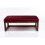 Ławka Pufa Tapicerowana Siedzisko Gładkie Bordowy LPG-4 Rozmiary od 50 cm do 200 cm