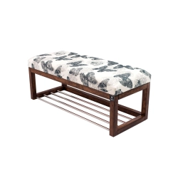 Ławeczka Pufa Tapicerowana Siedzisko Gładkie Butterfly 01 Rozmiary od 50 cm do 200 cm