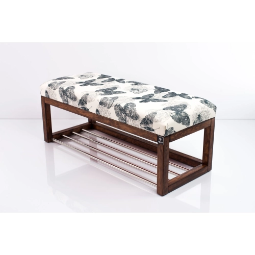 Ławeczka Pufa Tapicerowana Siedzisko Gładkie Butterfly 01 Rozmiary od 50 cm do 200 cm