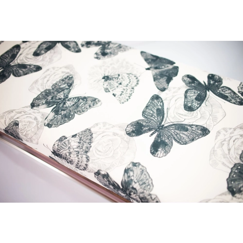 Ławeczka Pufa Tapicerowana Siedzisko Gładkie Butterfly 01 Rozmiary od 50 cm do 200 cm