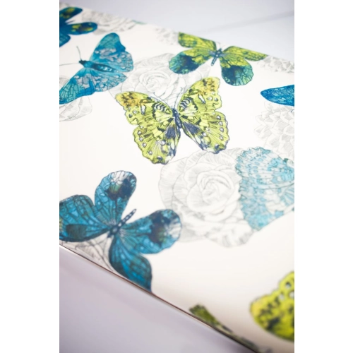 Ławeczka Pufa Tapicerowana Siedzisko Gładkie Butterfly 03 Rozmiary od 50 cm do 200 cm