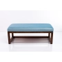 Ławka Pufa Tapicerowana Siedzisko Gładkie Jasny Błękit LPG-4 Rozmiary od 50 cm do 200 cm