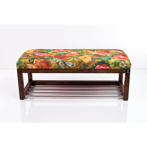 Ławeczka Pufa Tapicerowana Siedzisko Gładkie LEA 534 Rozmiary od 50 cm do 200 cm