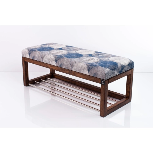 Ławeczka Pufa Tapicerowana Siedzisko Gładkie Nodo 1391 Rozmiary od 50 cm do 200 cm