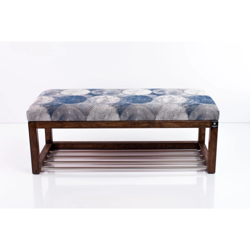 Ławeczka Pufa Tapicerowana Siedzisko Gładkie Nodo 1391 Rozmiary od 50 cm do 200 cm