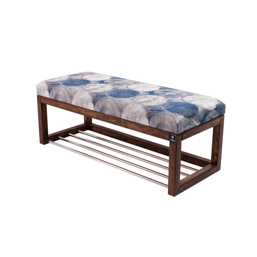 Ławeczka Pufa Tapicerowana Siedzisko Gładkie Nodo 1391 Rozmiary od 50 cm do 200 cm