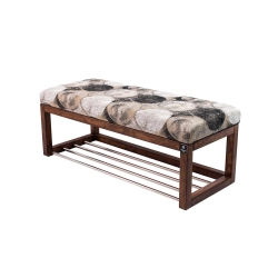 Ławeczka Pufa Tapicerowana Siedzisko Gładkie Nodo 1396 Rozmiary od 50 cm do 200 cm