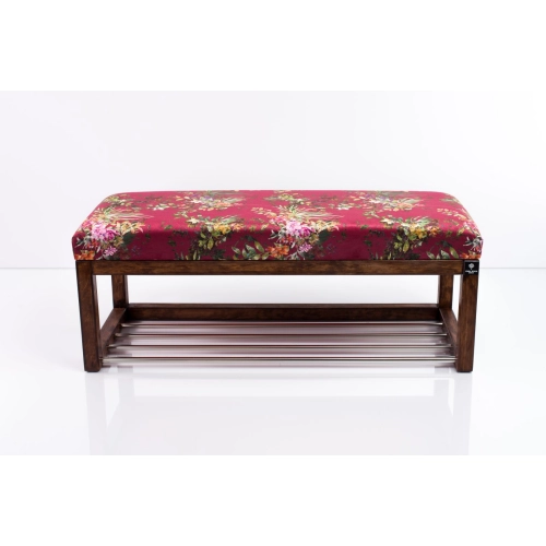 Ławeczka Pufa Tapicerowana Siedzisko Gładkie Paradis 02 Rozmiary od 50 cm do 200 cm