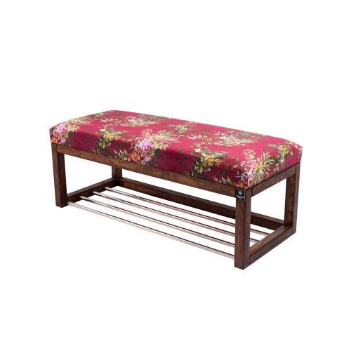 Ławeczka Pufa Tapicerowana Siedzisko Gładkie Paradis 02 Rozmiary od 50 cm do 200 cm