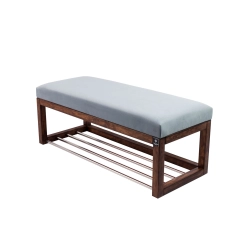 Ławka Pufa Tapicerowana Siedzisko Gładkie Popiel LPG-4 Rozmiary od 50 cm do 200 cm